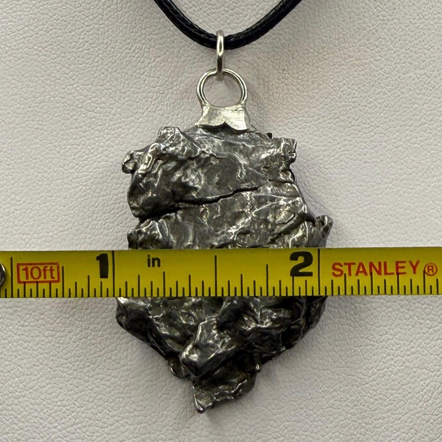 Beautiful Meteorite Campo del Cielo Pendant 20.81 Grams, Astronomy Gift, Authentic Meteorite, Meteorite Jewelry, Meteorite Pendant, COA