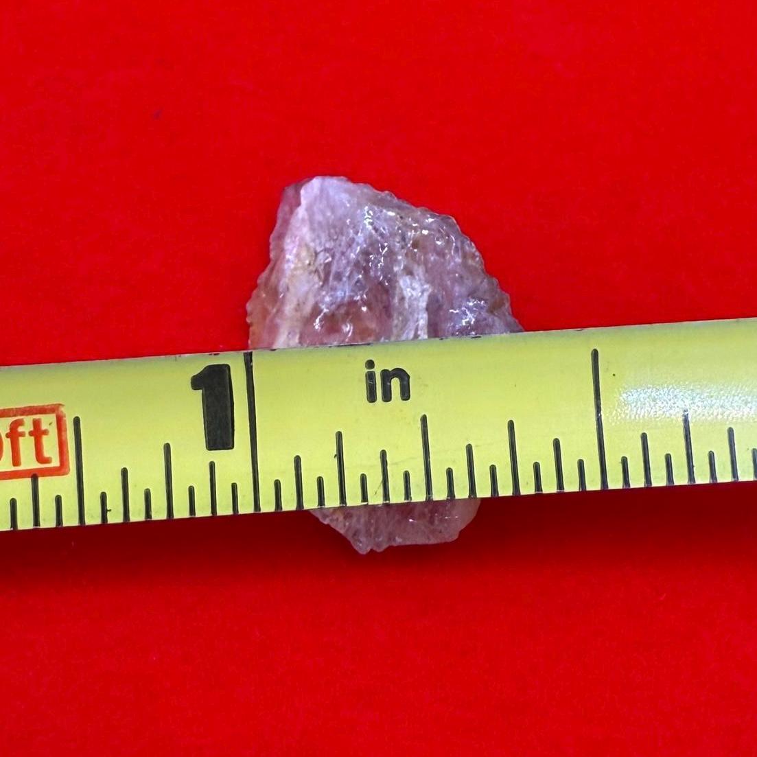 Rare Golden Brazilian Phenacite Crystal 0.85g, 4.25 carats, High-Vibration Energy Stone, Spiritual Growth, Transformation, and Meditation
