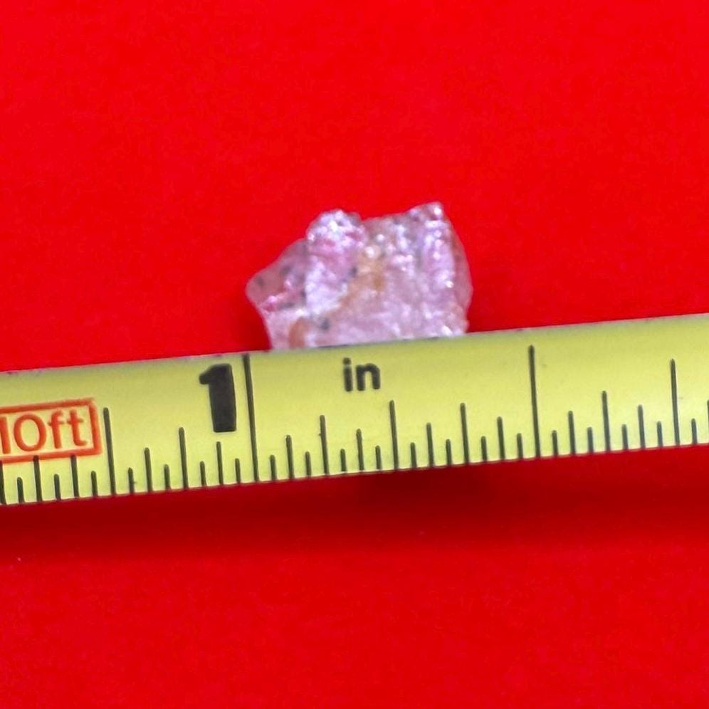 Rare Golden Brazilian Phenacite Crystal 1.08g, 5.4 carats, High-Vibration Energy Stone, Spiritual Growth, Transformation, and Meditation