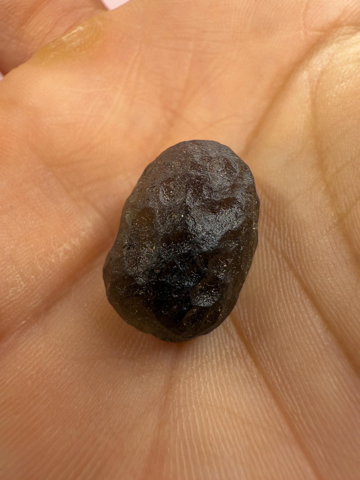 Colombianite Specimen, Beautiful and Translucent, Shamanic, Tektite, Pseudotektite, Obsidian, Healing Energy, Metaphysical, 3.0 grams
