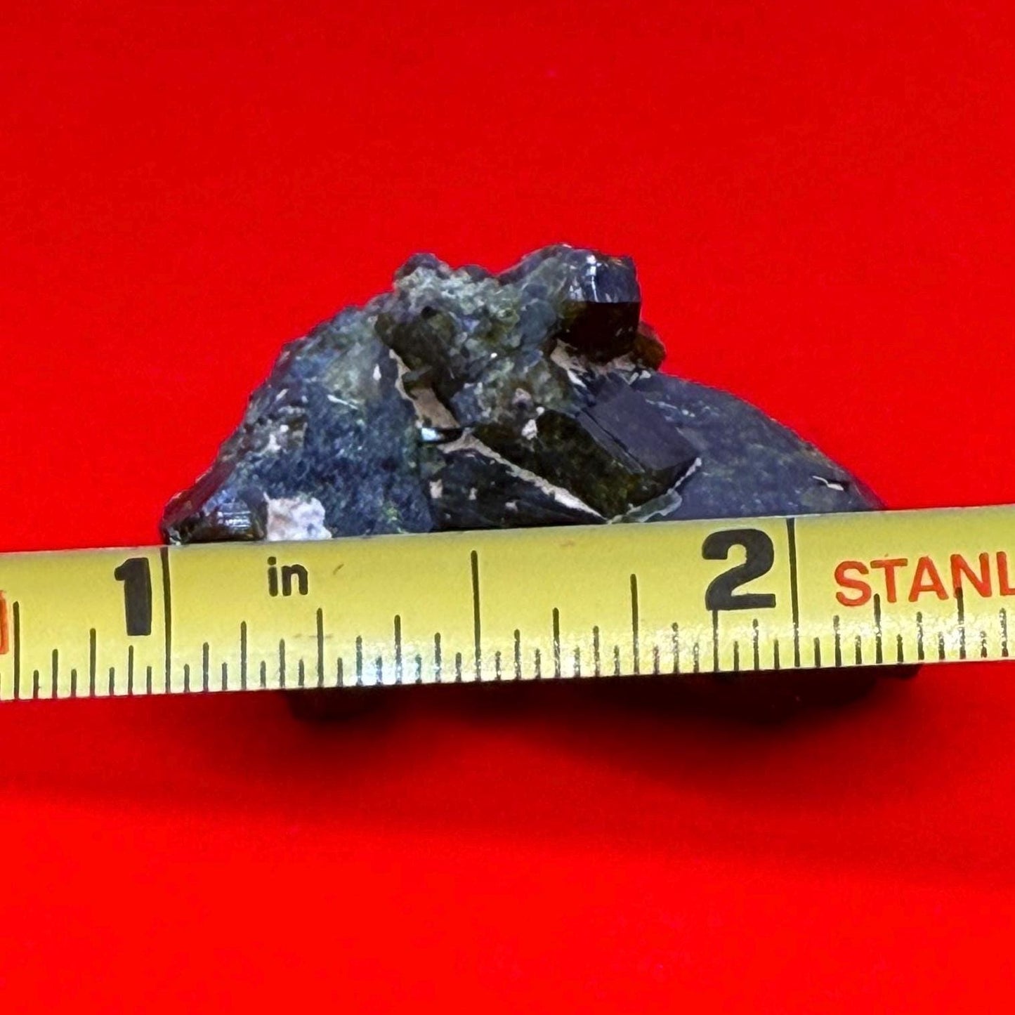 Epidote Crystal Specimen, Epodite, Peruvian Epidote, Crystal Collection, Manifestation, Home Decor, Reiki Healing, 13.90 Grams