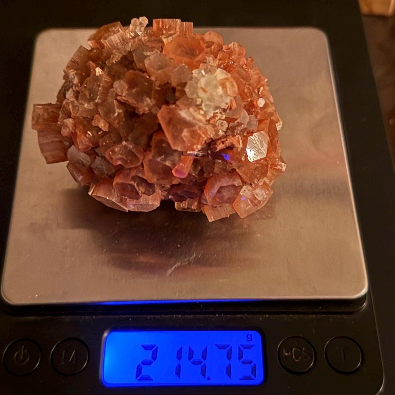 Beautiful Top Grade Aragonite Crystal, Aragonite, Aragonite Star Cluster, Confidence, Emotional Healing, Crystal, 215 Grams