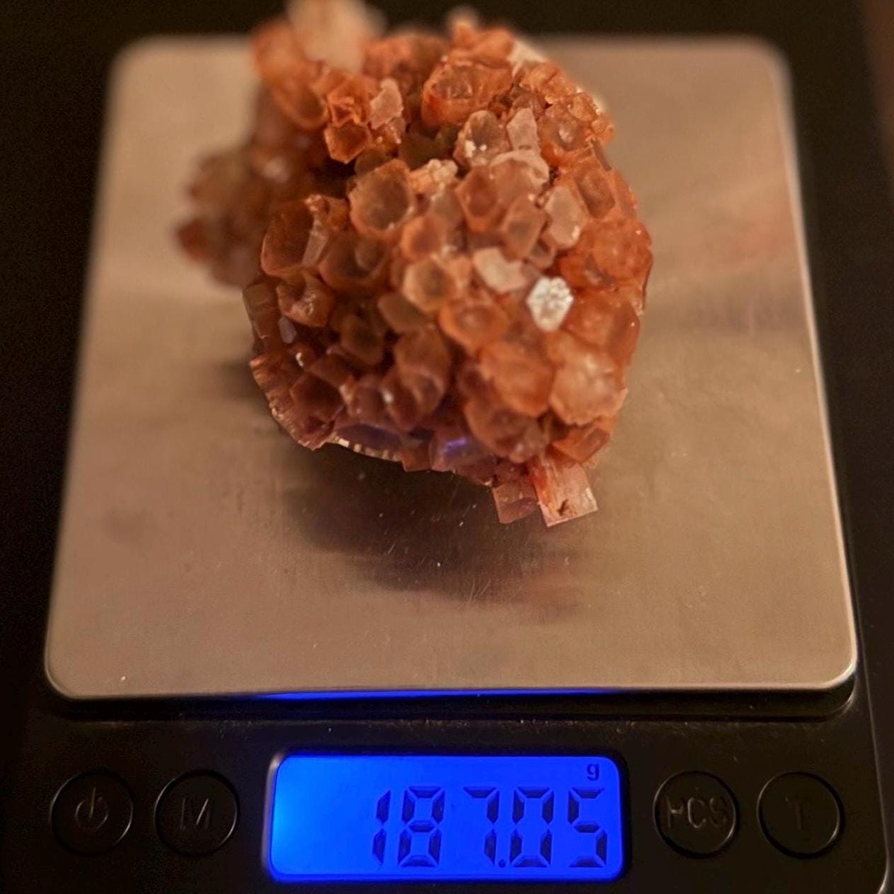 Beautiful Top Grade Aragonite Crystal, Aragonite, Aragonite Star Cluster, Confidence, Emotional Healing, Crystal, 187.05 Grams
