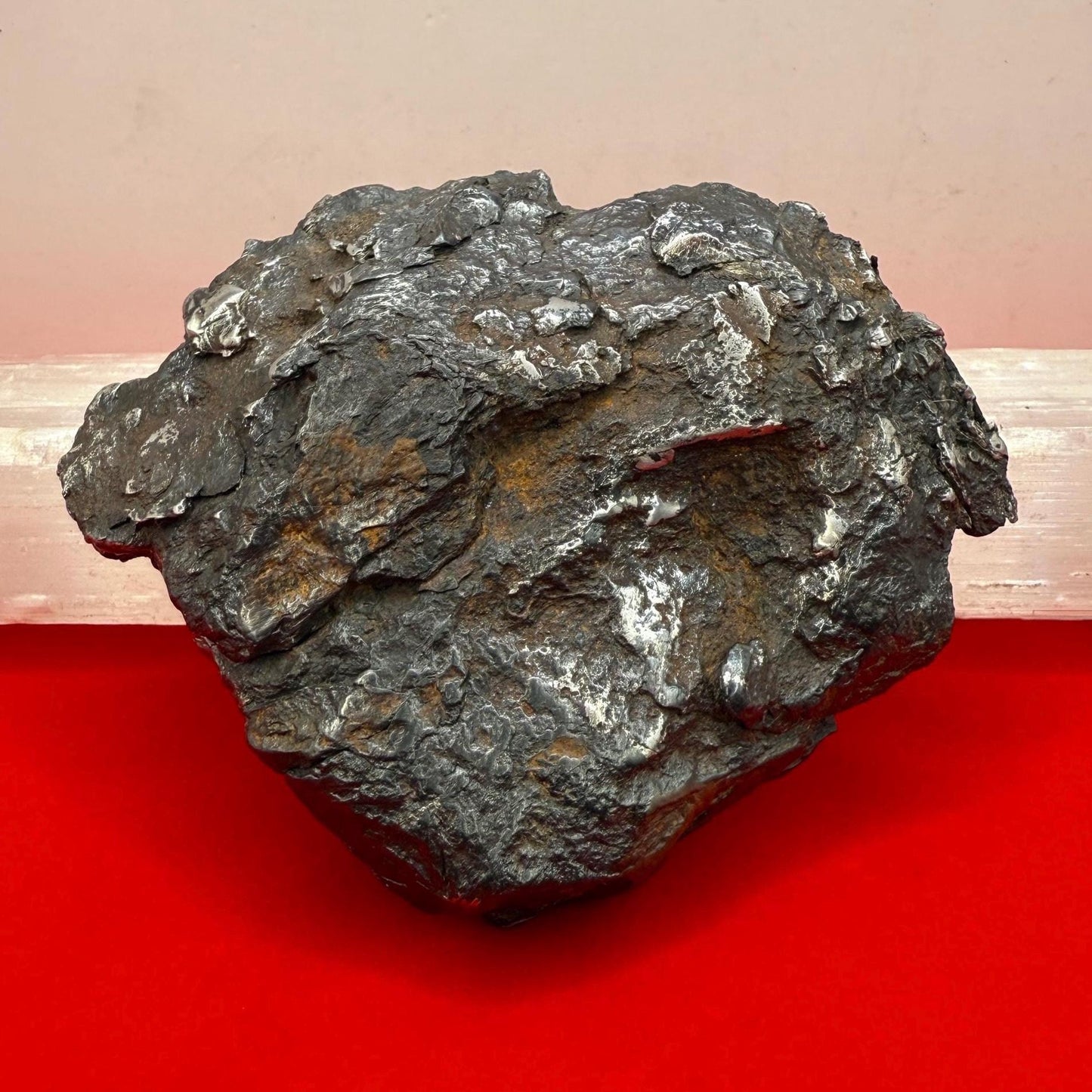 Beautiful Natan Meteorite, Natan Shrapnel, Iron Meteorite, Astronomy Gift, Space Gift, Authentic Meteorite, Meteorite Collection, 323.76g