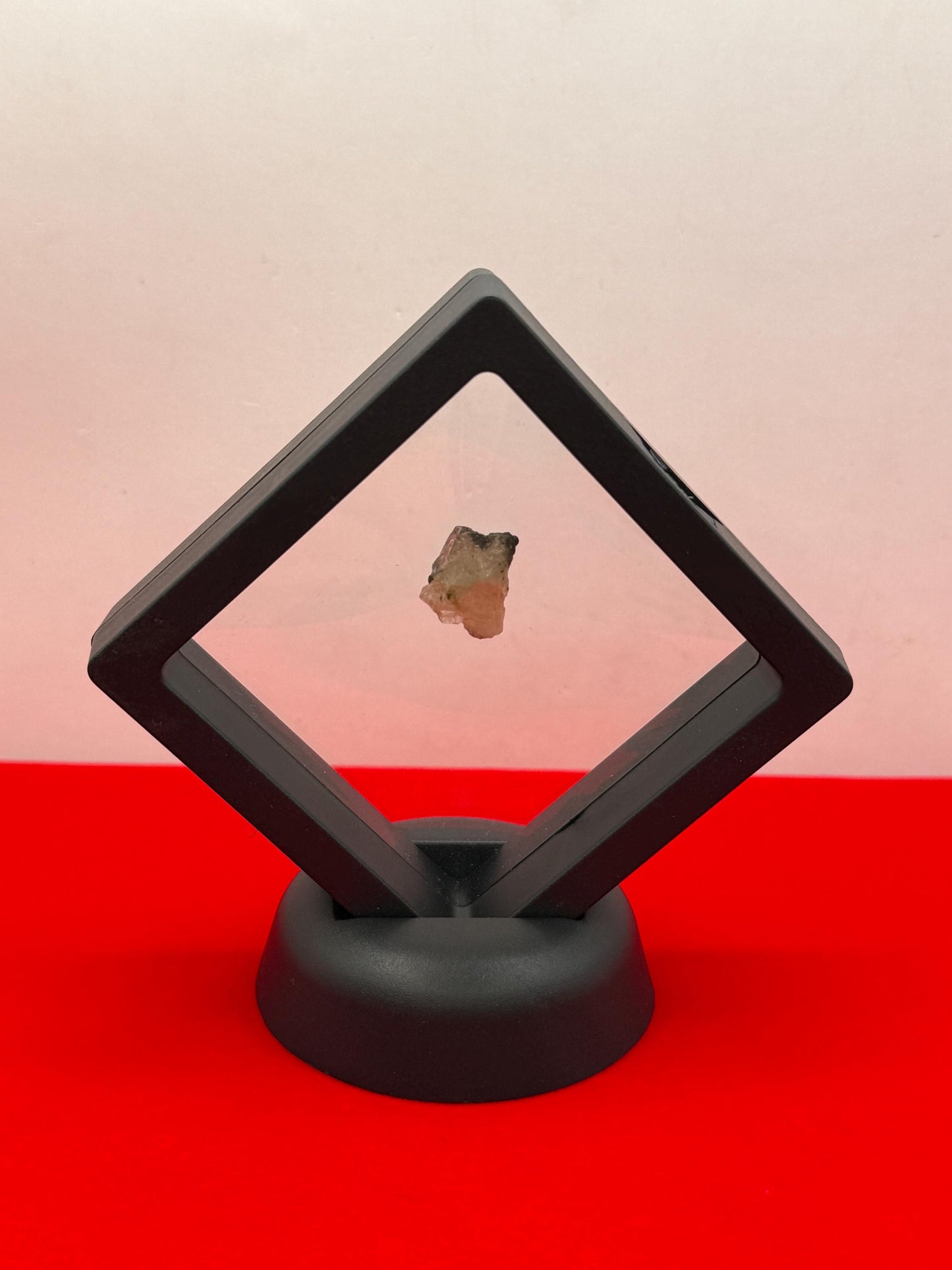 Rare Brazilian Phenacite with Black Tourmaline & Biotite, Bahia, Brazil, Authentic Brazilian Phenacite, Meditation, 1.43g/7.15ct, Crystal