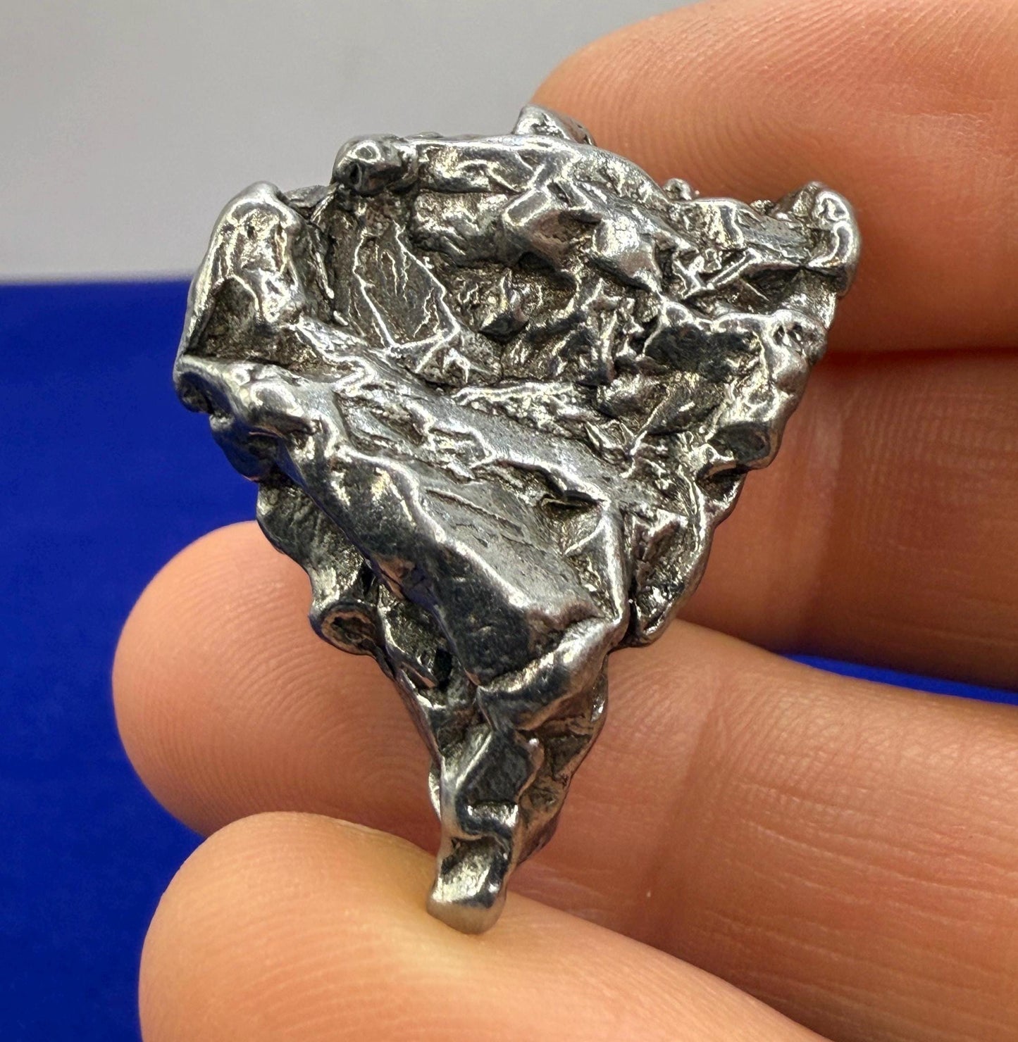 Meteorite Specimen Campo del Cielo 33.22 grams, Iron Meteorite, Astronomy Gift, Space, Moving Piece Meteorite, Space Gift, Space Gift, COA