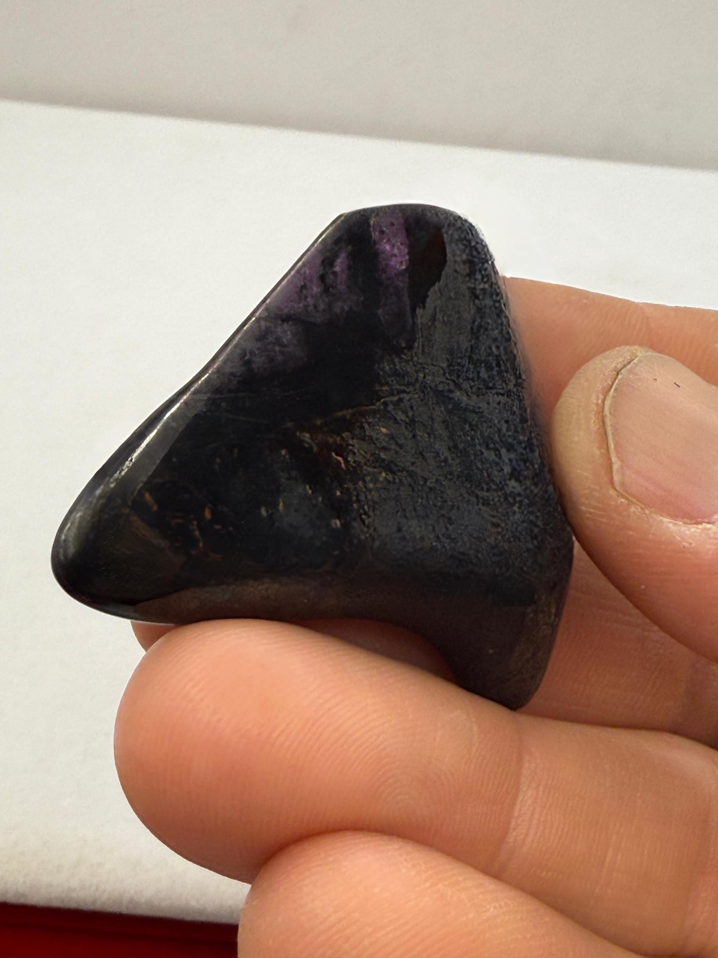 Sugalite Specimen, Polished Sugalite, Rare Sugalite, Inner Peace, South African, Reiki Energy Work, Authentic Sugalite, 18.34 grams