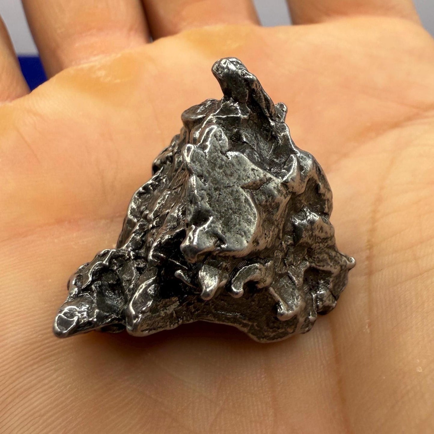 Meteorite Specimen Campo del Cielo 37.91 grams, Office Decor, Astronomy Gift, Space Gift, Iron Paperweight, COA, Iron Meteorite, Meteorite