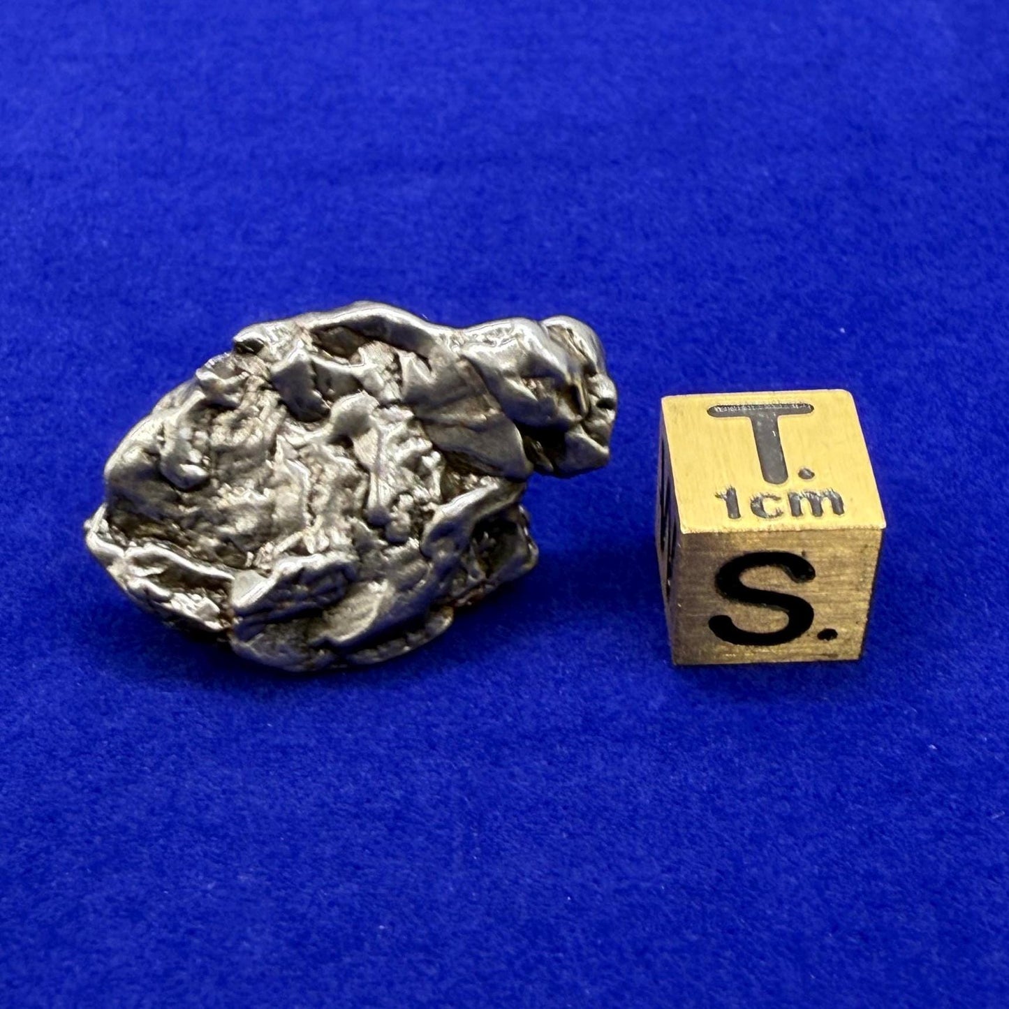 Meteorite Specimen Campo del Cielo 15.88 grams, Office Decor, Astronomy Gift, Space Gift, Iron Paperweight, COA, Iron Meteorite, Meteorite