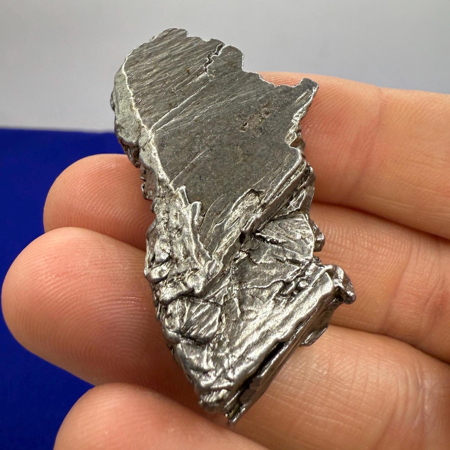 Beautiful Aletai Meteorite Specimen, 32.16 grams, COA, Meteorite Collection, Astronomy Gift, Authentic Iron Meteorite, Space Gift, Space