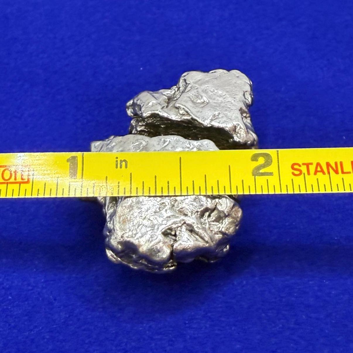 Beautiful Campo de Cielo Meteorite 37.25 grams, Authentic Meteorite, Iron Meteorite, Campo del Cielo, Space Gift, Space, COA, Astronomy Gift
