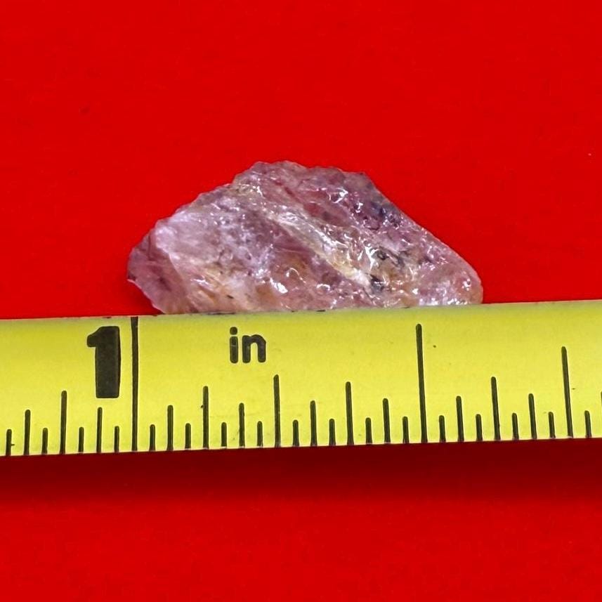Rare Golden Brazilian Phenacite Crystal 0.85g, 4.25 carats, High-Vibration Energy Stone, Spiritual Growth, Transformation, and Meditation