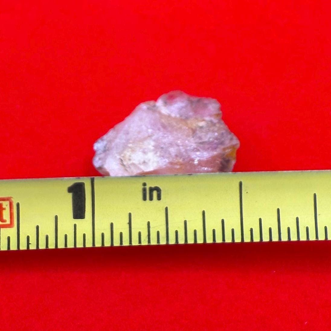 Rare Golden Brazilian Phenacite Crystal 1.08g, 5.4 carats, High-Vibration Energy Stone, Spiritual Growth, Transformation, and Meditation