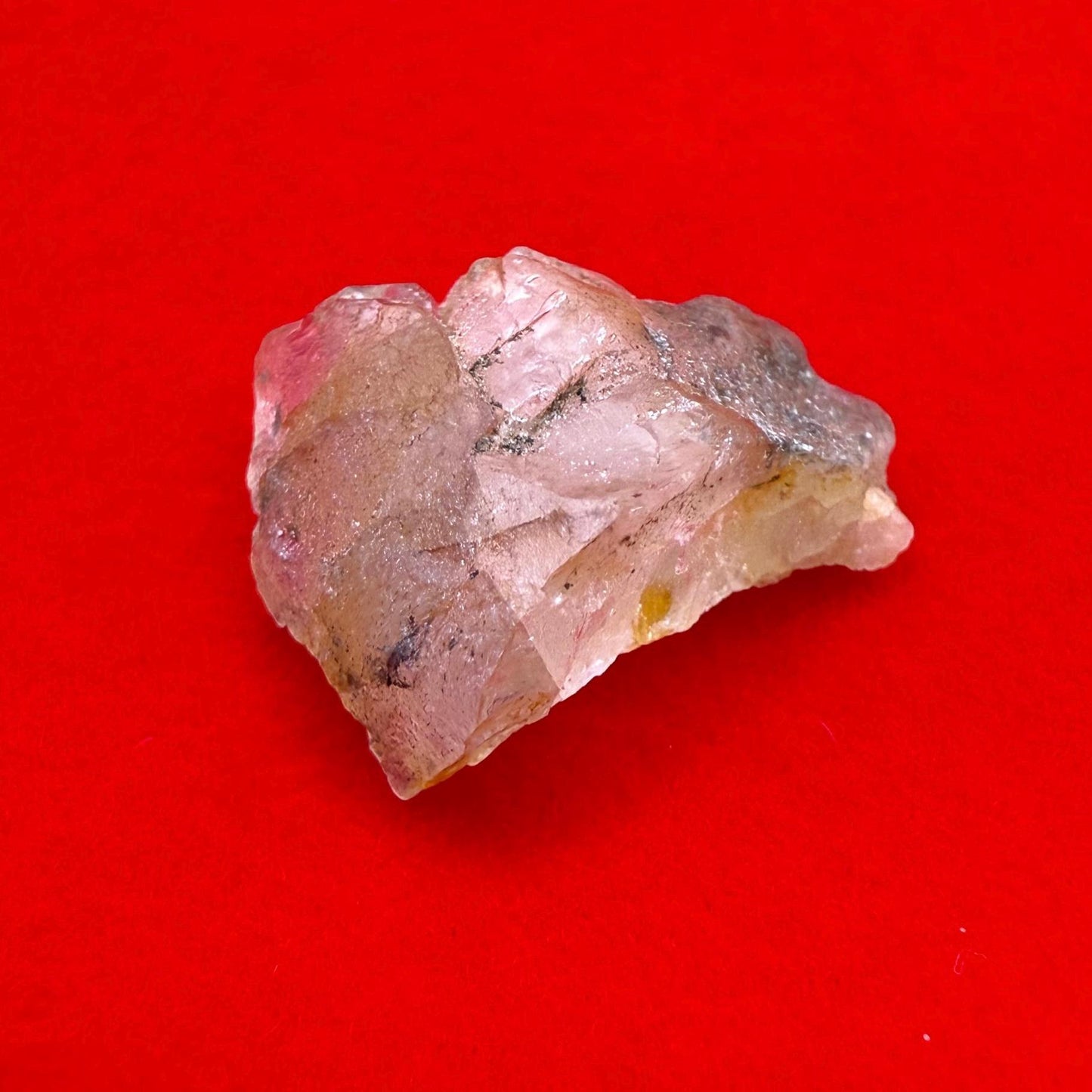 Rare Golden Brazilian Phenacite Crystal 1.08g, 5.4 carats, High-Vibration Energy Stone, Spiritual Growth, Transformation, and Meditation