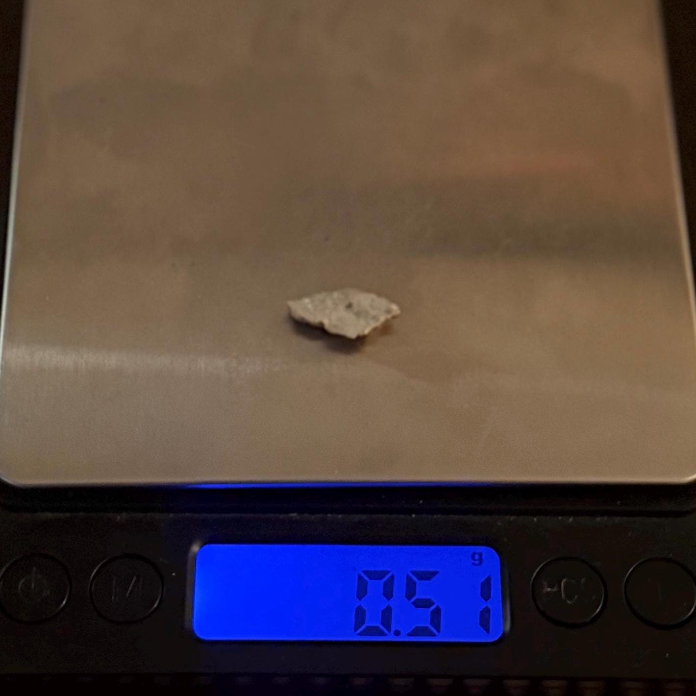 Gadamis 003 Moon/Lunar Meteorite Slice, Authentic Lunar Meteorite,Apollo Lunar, Moon Meteorite, Meteorite Collection, Moon Slice, 0.51 grams