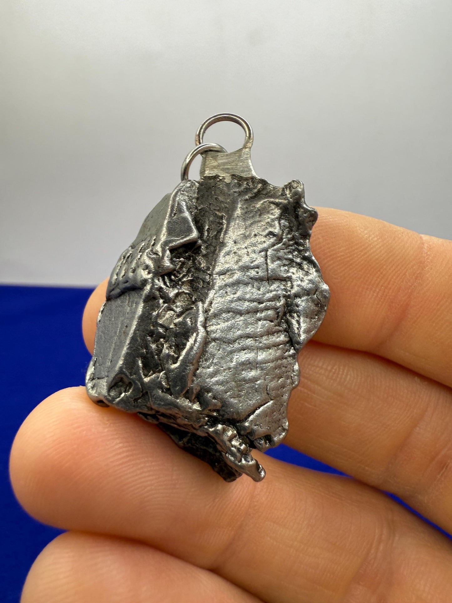 Beautiful Aletai Meteorite Pendant, 31.00 grams, Astronomy Gift, Authentic Meteorite, Meteorite Jewelry, Meteorite Pendant, COA, Space Gift