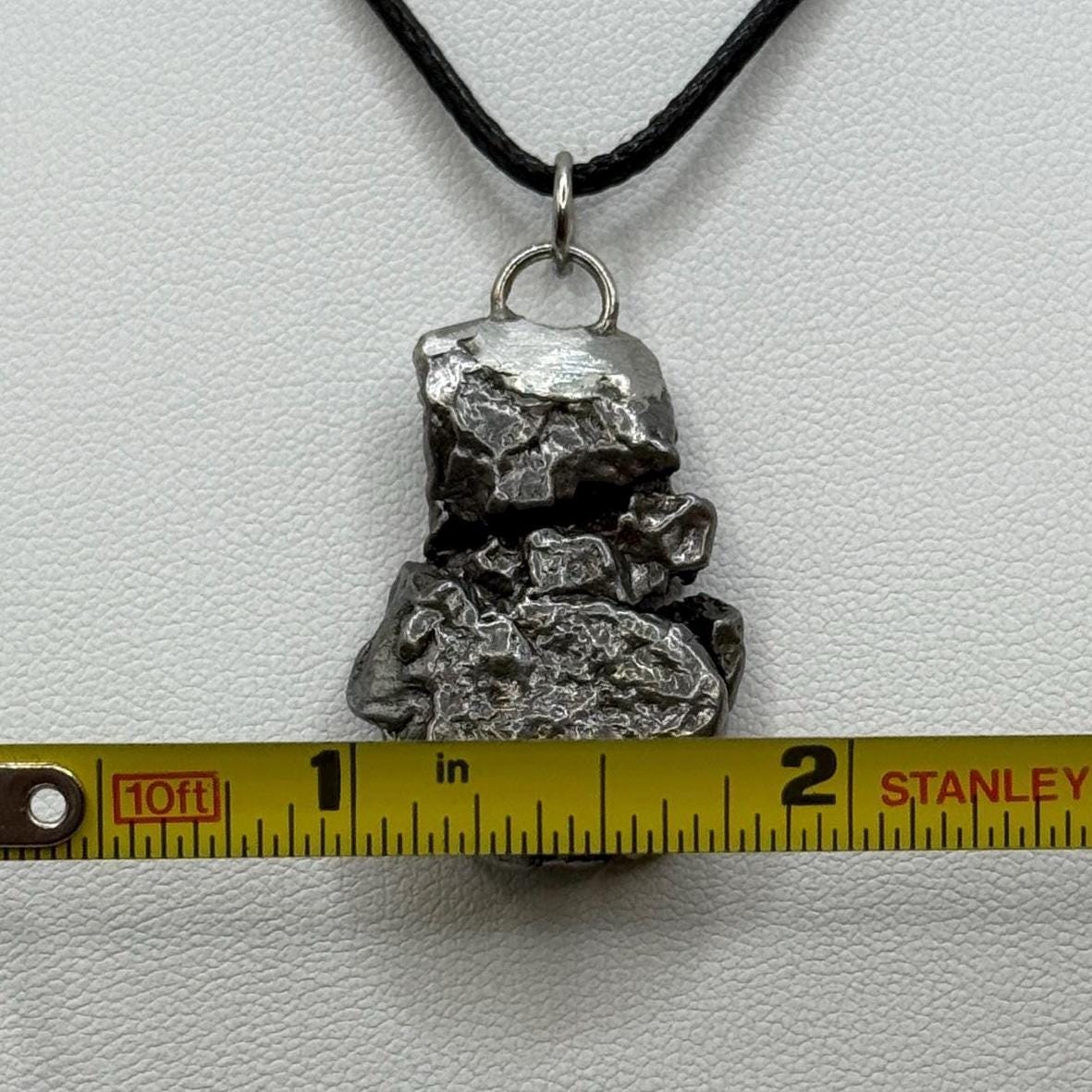 Campo del Cielo Meteorite Pendant, Astronomy Gift, Meteorite Jewelry, Iron Meteorite, Meteorite Pendant, COA, Astronomy Gift, 20.60 Grams