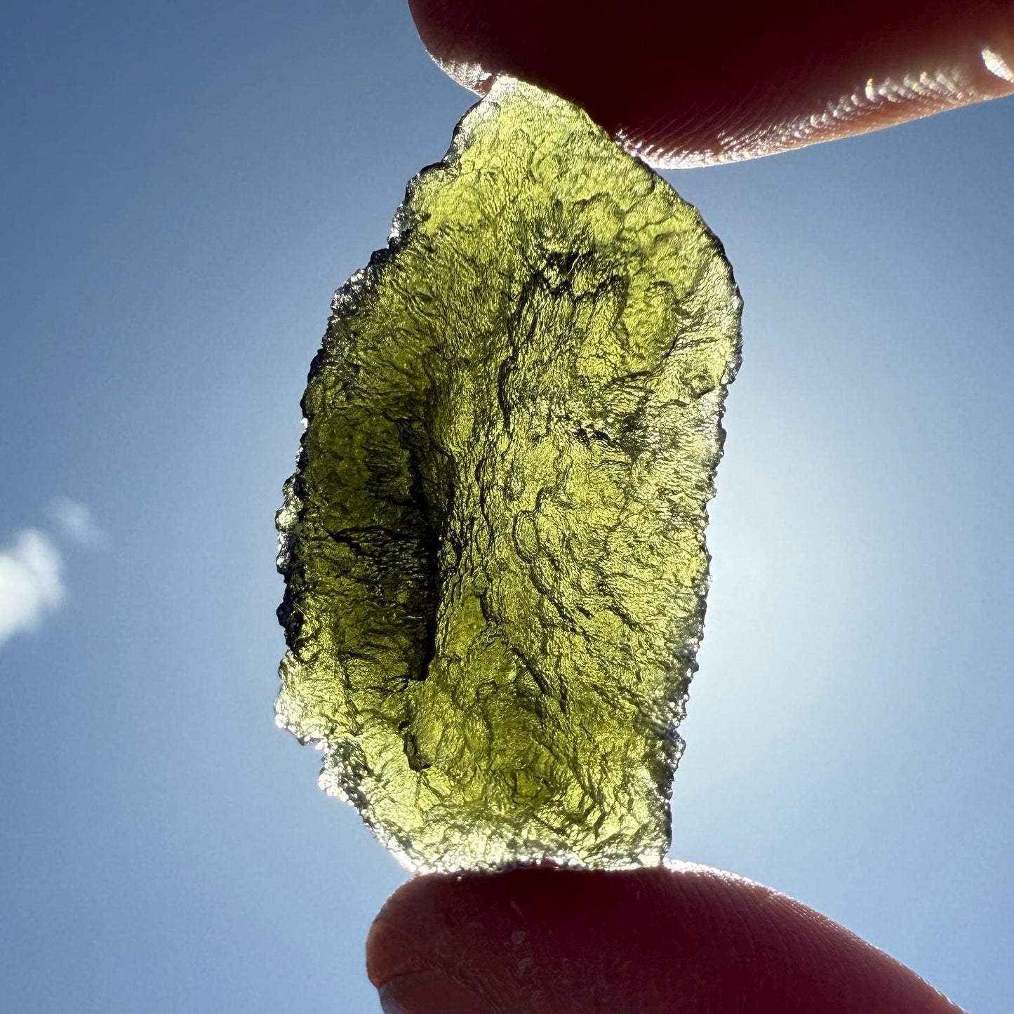 Moldavite Tektite Specimen, High Quality, Transformation, Manifestation, Reiki, Authentic Moldavite Specimen, 8.88 grams|44.4 carats