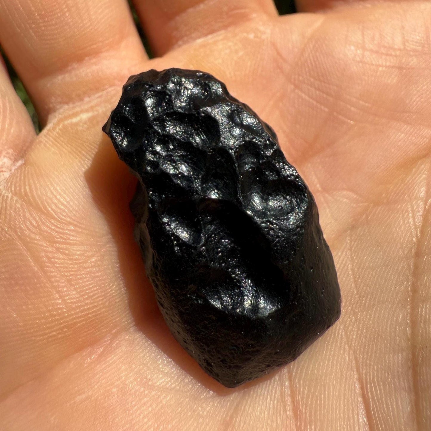 Beautiful Tektite, Indonesia, Indochinite Tektite, Rock Impactite, Energy Work, Reiki, 10.00 grams, Astronomy Gift, Tektite, Space Gift