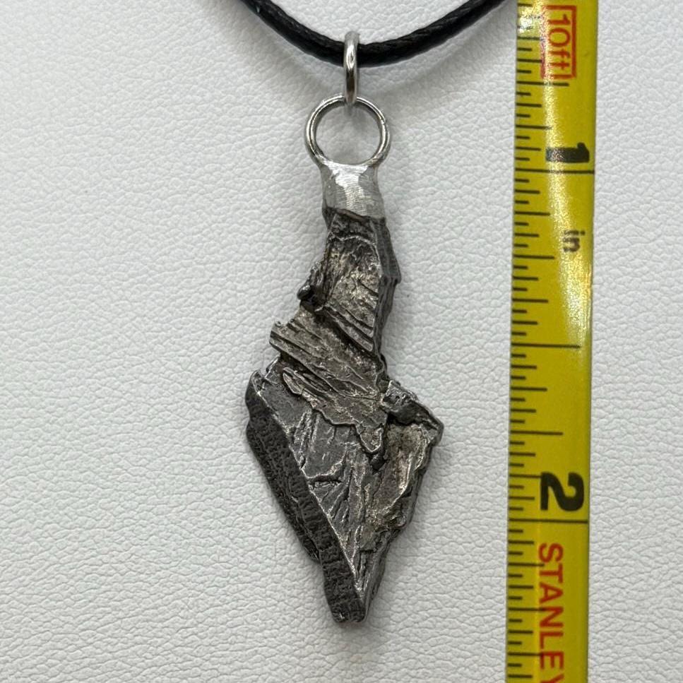 Beautiful Aletai Meteorite Pendant, 4.49 grams, Astronomy Gift, Authentic Meteorite, Meteorite Jewelry, Meteorite Pendant, COA, Space Gift