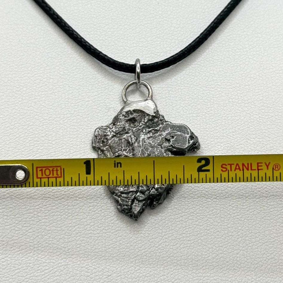 Beautiful Aletai Meteorite Pendant, 5.95 grams, Astronomy Gift, Authentic Meteorite, Meteorite Jewelry, Meteorite Pendant, COA, Space Gift