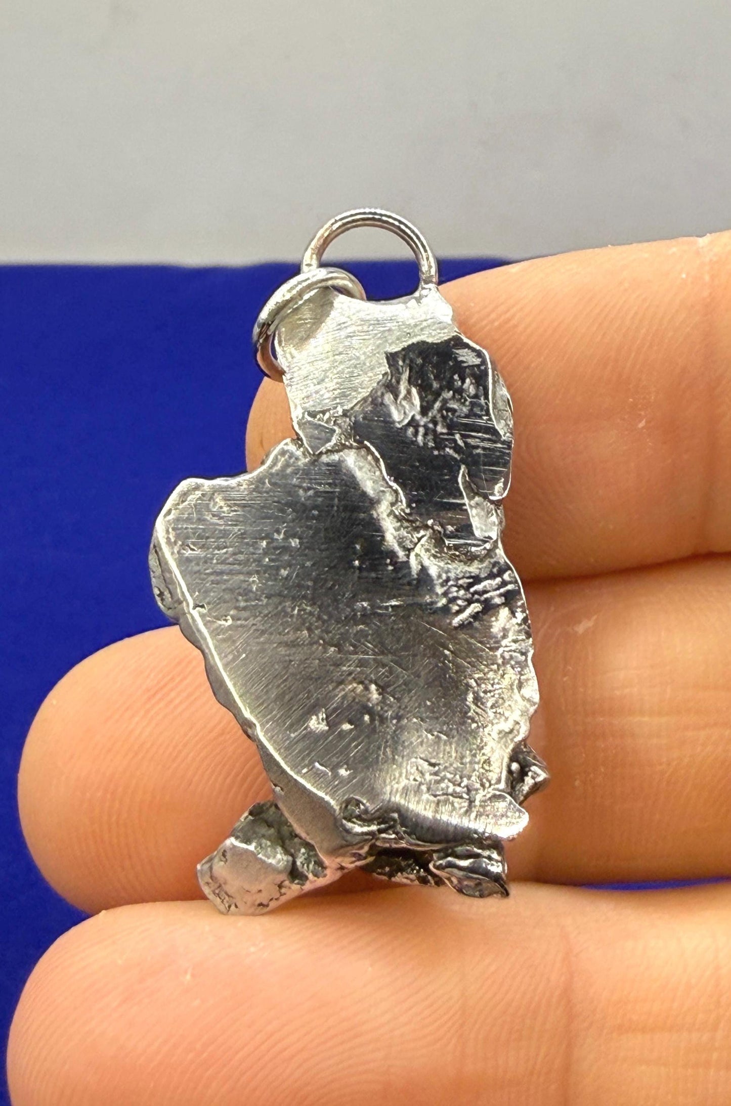 Beautiful Aletai Meteorite Pendant, 11.95 grams, Astronomy Gift, Authentic Meteorite, Meteorite Jewelry, Meteorite Pendant, COA, Space Gift