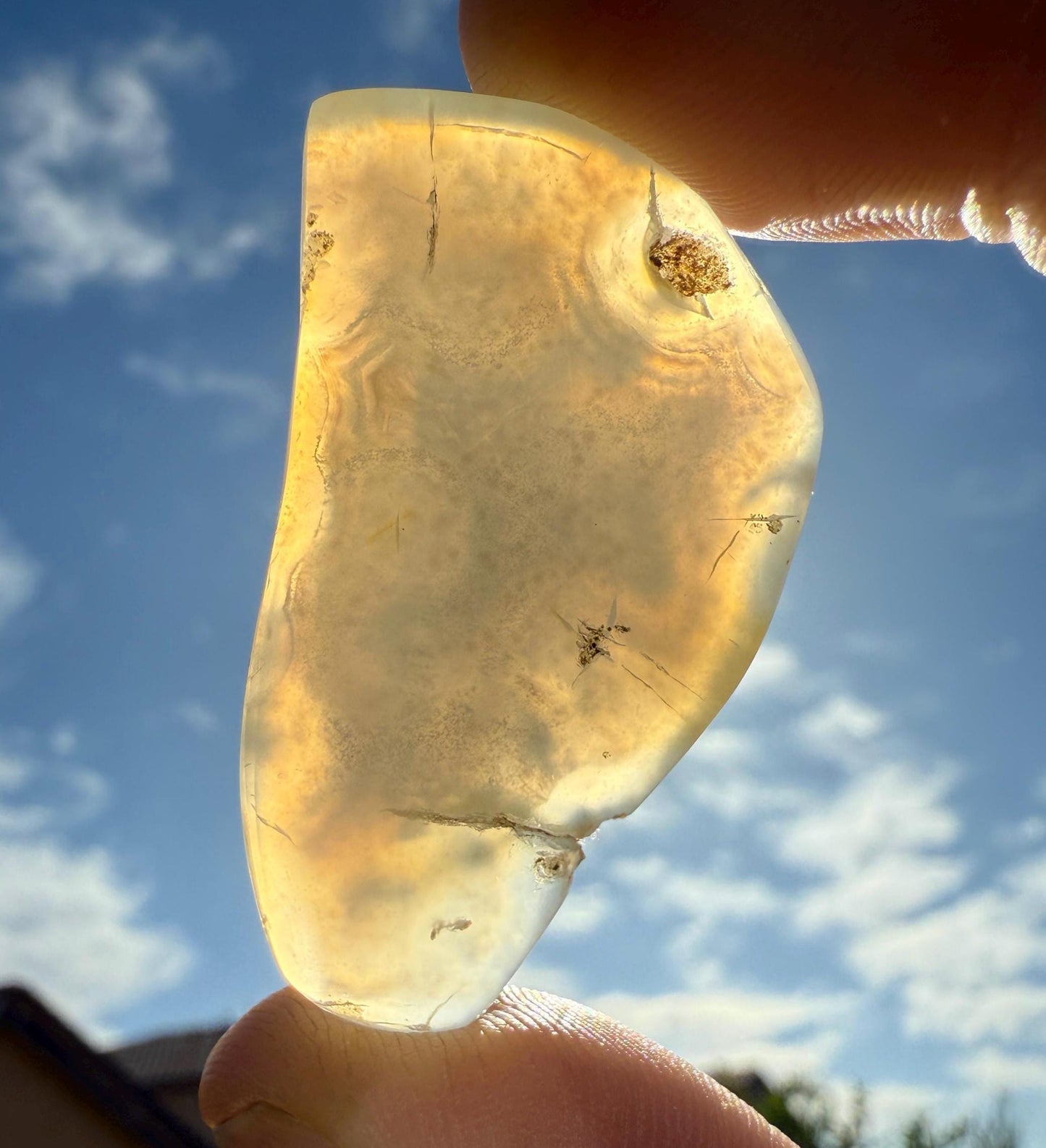 Enhydro Agate, Indonesia Agate, Agate, Enhydro, Rare and Unique Stone, Water bubble, Earth and Water, Energy Work, Rock Collection, 18.89g