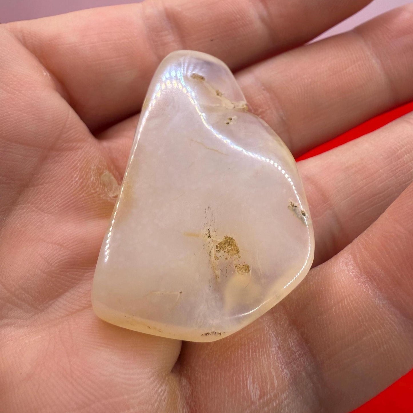 Enhydro Agate, Indonesia Agate, Agate, Enhydro, Rare and Unique Stone, Water bubble, Earth and Water, Energy Work, Rock Collection, 18.89g
