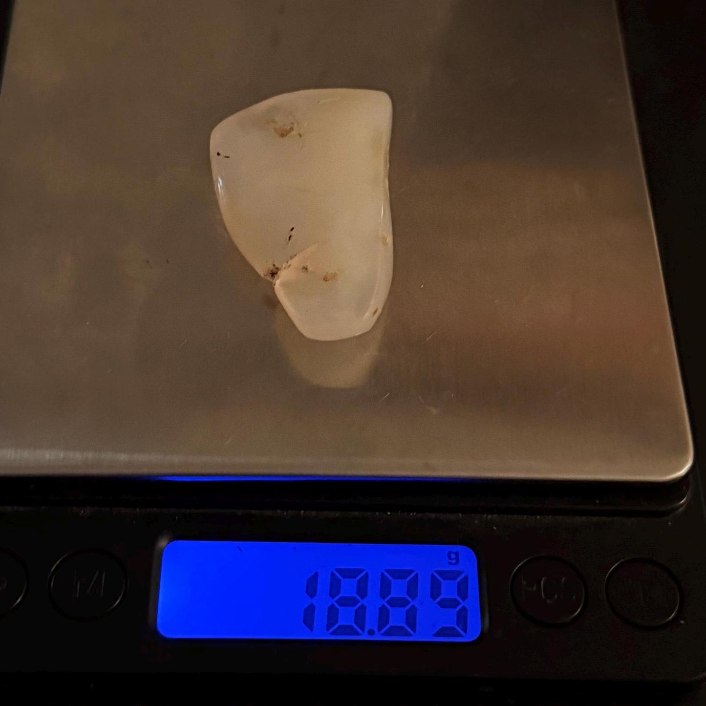 Enhydro Agate, Indonesia Agate, Agate, Enhydro, Rare and Unique Stone, Water bubble, Earth and Water, Energy Work, Rock Collection, 18.89g