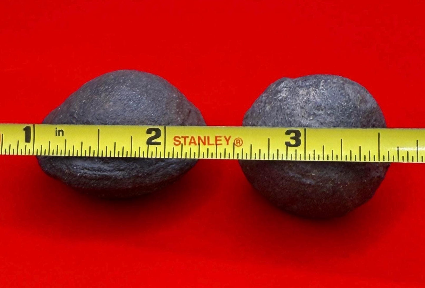 Moqui Marbles, Pair of Stones, Top Quality Stones, Shaman Stones, Southern Utah, Thunder Stones, Hopi Marbles, Sandstone, 63.08 grams