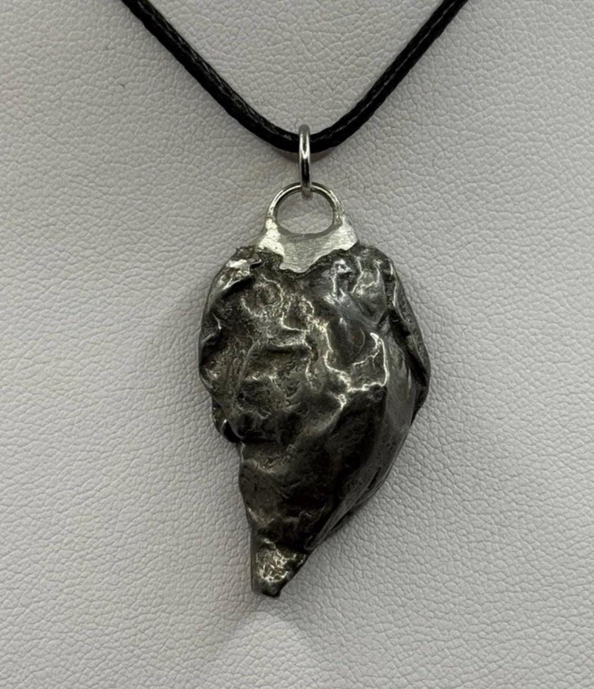 Unique Iron Meteorite Specimen Gebel Kamil, 24.41 grams, Astronomy Gift, Space Gift, Iron Meteorite, Egypt, Polished Meteorite, Space