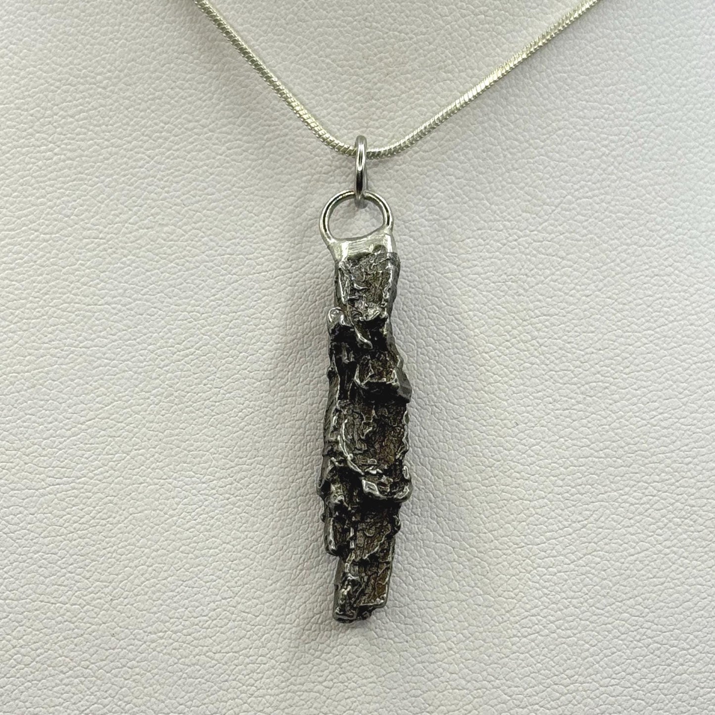 Beautiful Aletai Meteorite Pendant, 6.28 grams, Astronomy Gift, Authentic Meteorite, Meteorite Jewelry, Meteorite Pendant, COA, Space Gift