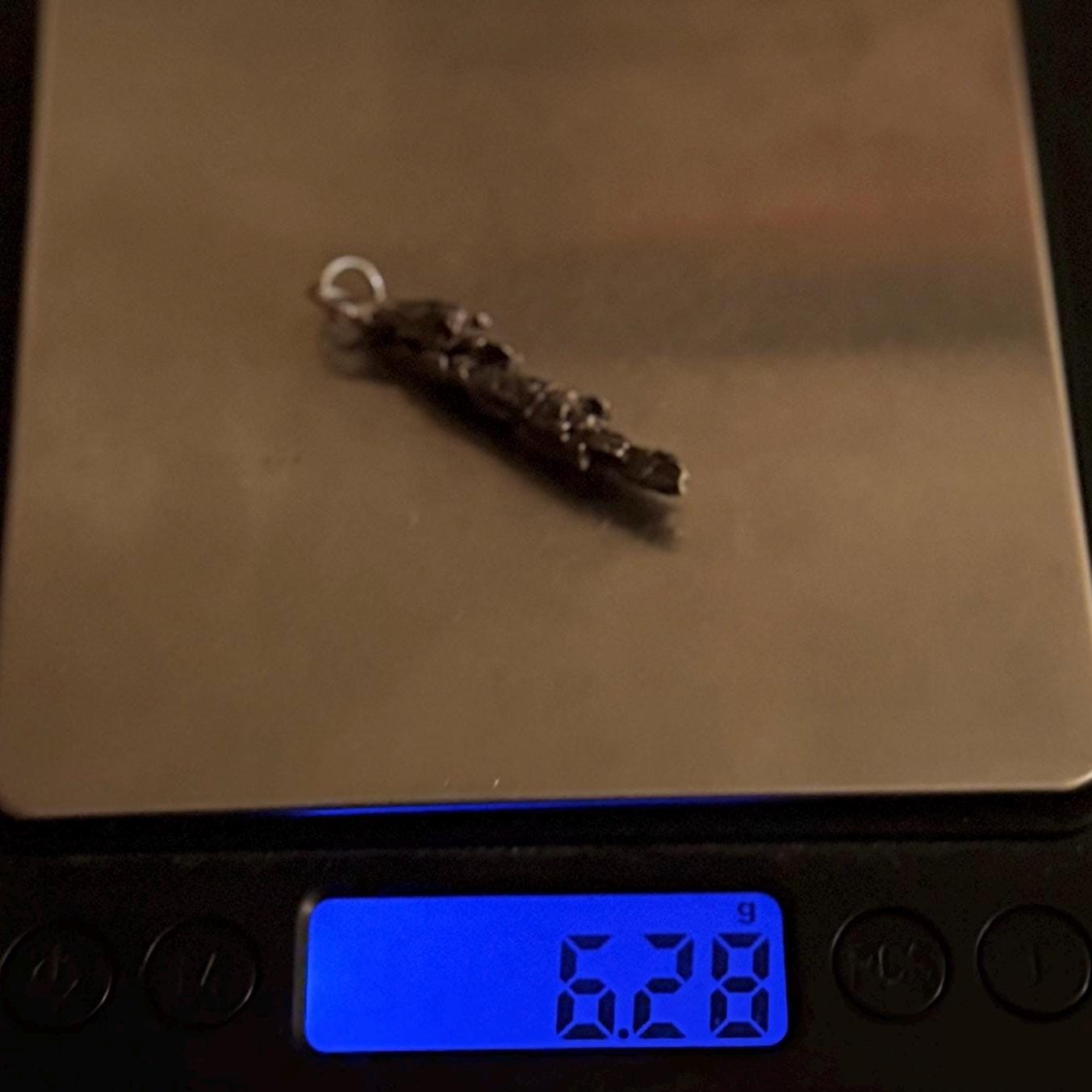 Beautiful Aletai Meteorite Pendant, 6.28 grams, Astronomy Gift, Authentic Meteorite, Meteorite Jewelry, Meteorite Pendant, COA, Space Gift