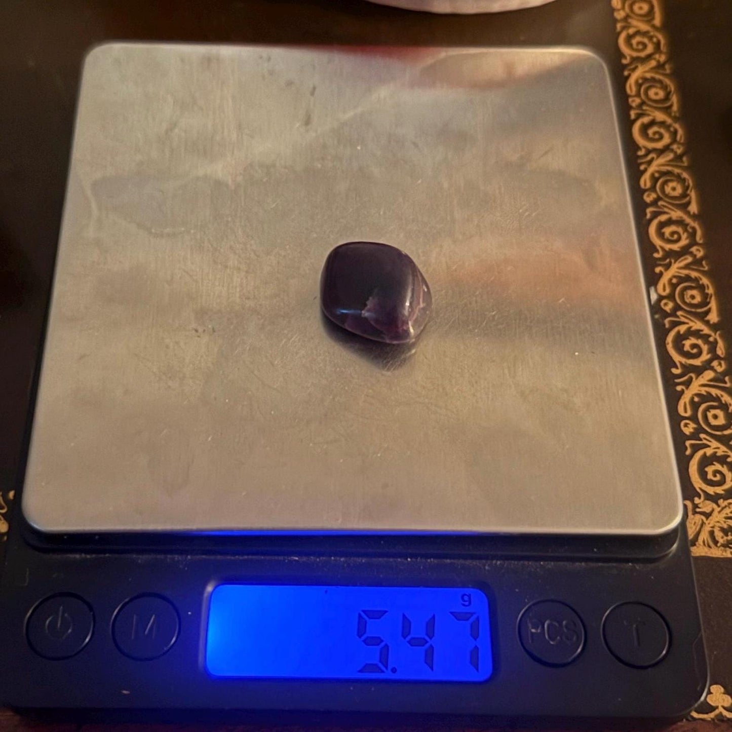 Sugalite Specimen, Polished Sugalite, Rare Sugalite, Inner Peace, South African, Reiki Energy Work, Authentic Sugalite, 5.47 grams