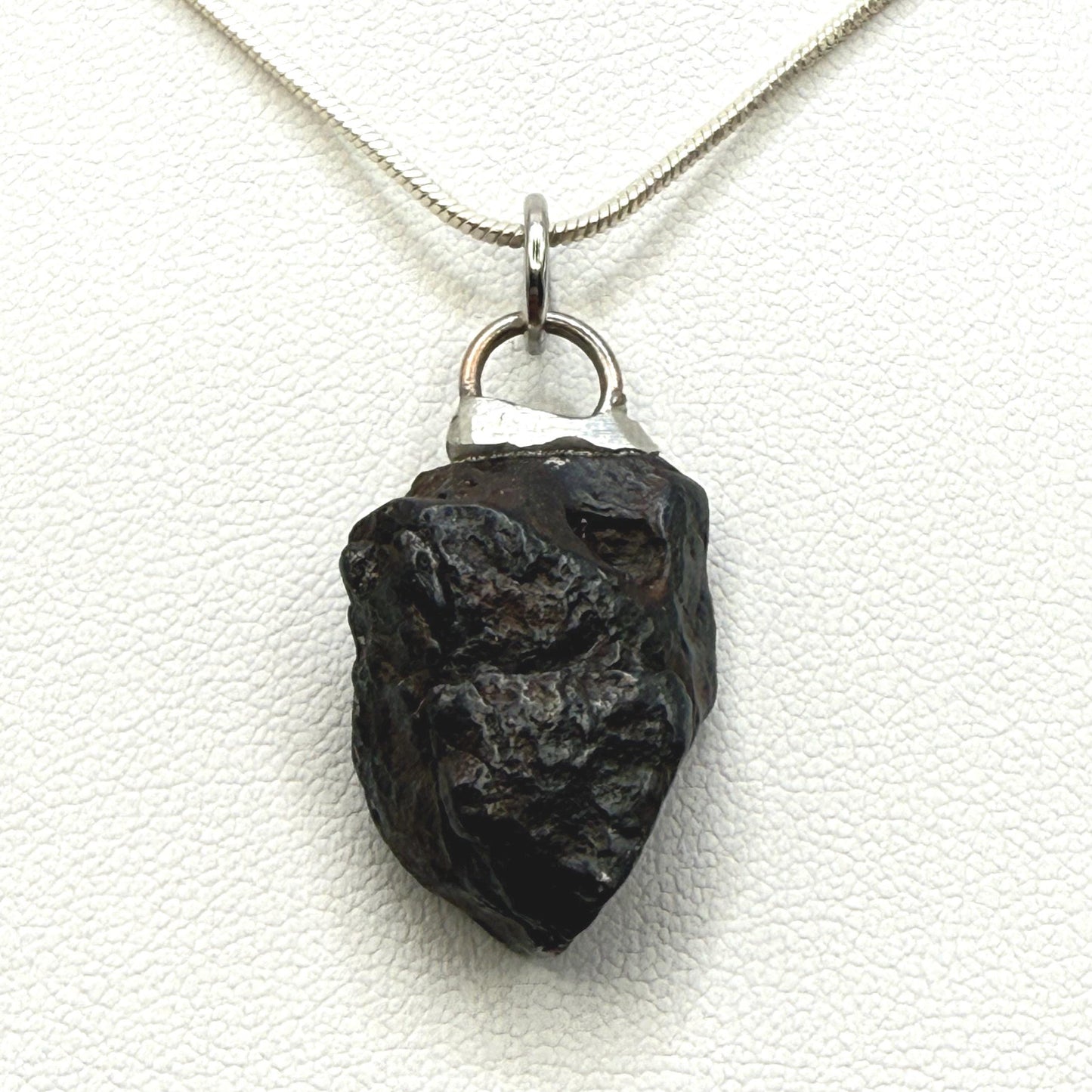 Canyon Diablo Meteorite Pendant 17.34 grams, Arizona Meteorite, Authentic Meteorite, Astronomy Gift, Space Gift, Iron Meteorite