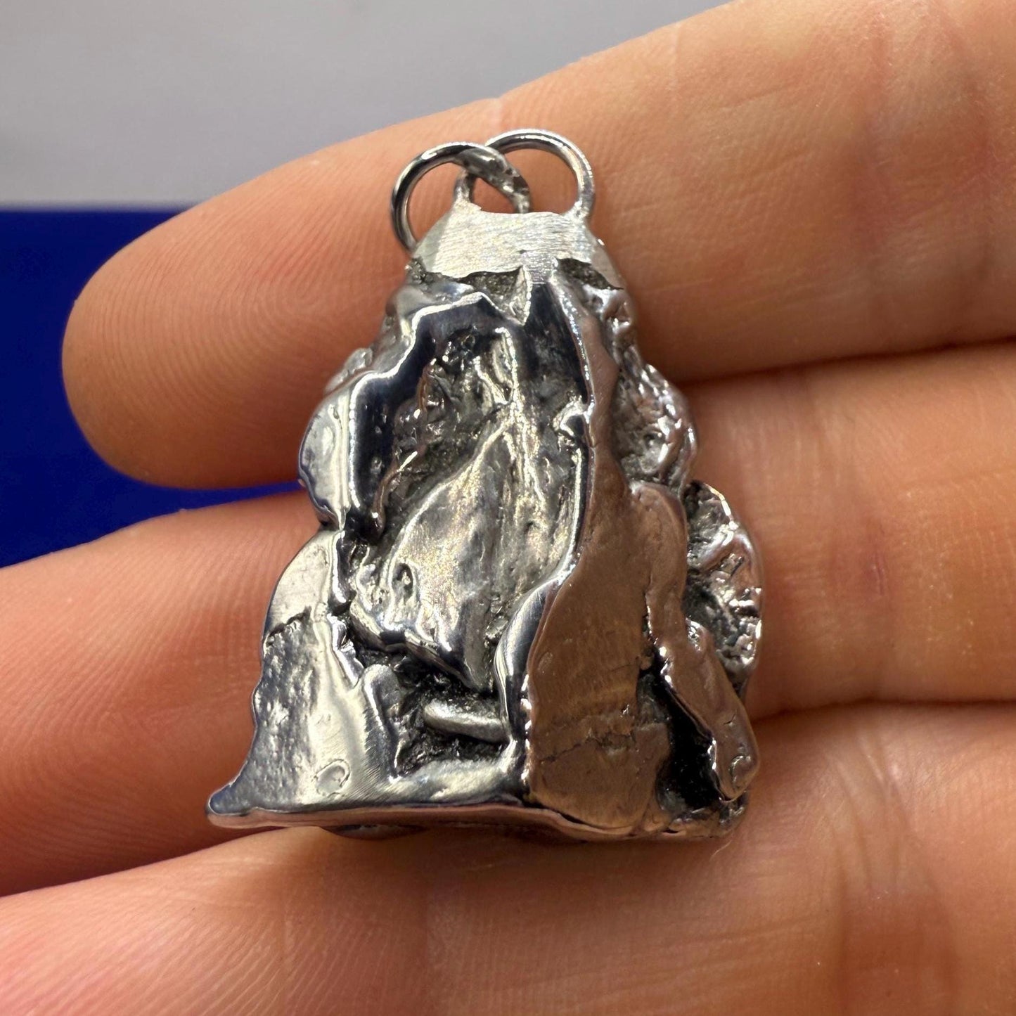 Beautiful Aletai Meteorite Pendant, 23.99 grams, Astronomy Gift, Authentic Meteorite, Meteorite Jewelry, Meteorite Pendant, COA, Space Gift