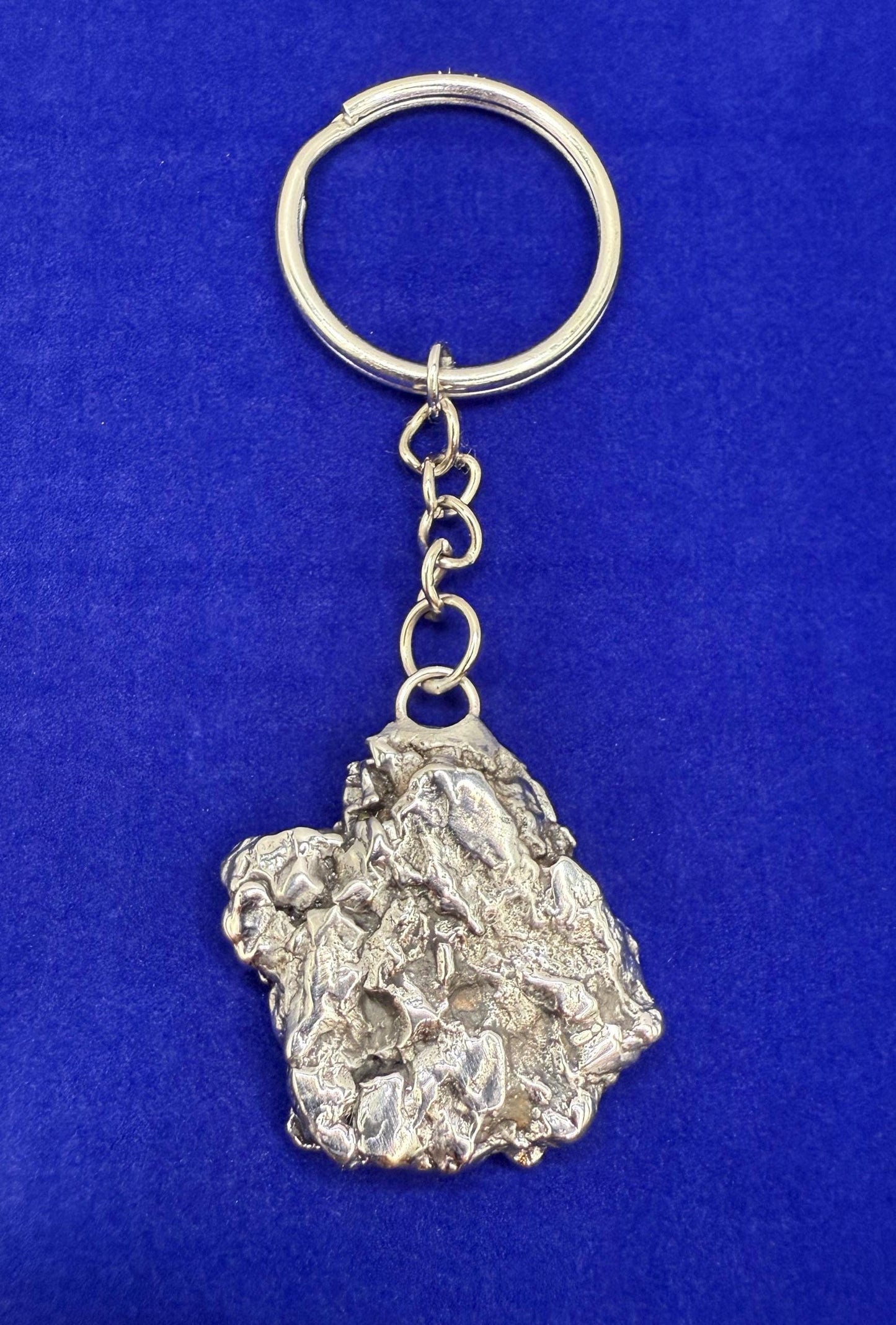 Meteorite Keychain, Campo del Cielo Meteorite, Cosmic Keychain, Authentic Meteorite, Space Accessories, Astronomy Gift, Space Gift, 44.97g