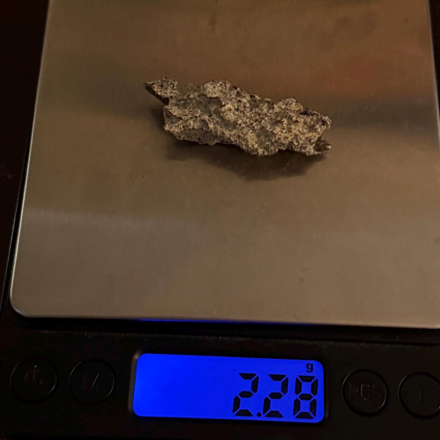 Fulgerite from Egypt, Fossilized Lighting, Sahara Desert, Rock Collection, Energy Work, Reiki, Manifestation, Science Gift, 2.28 grams