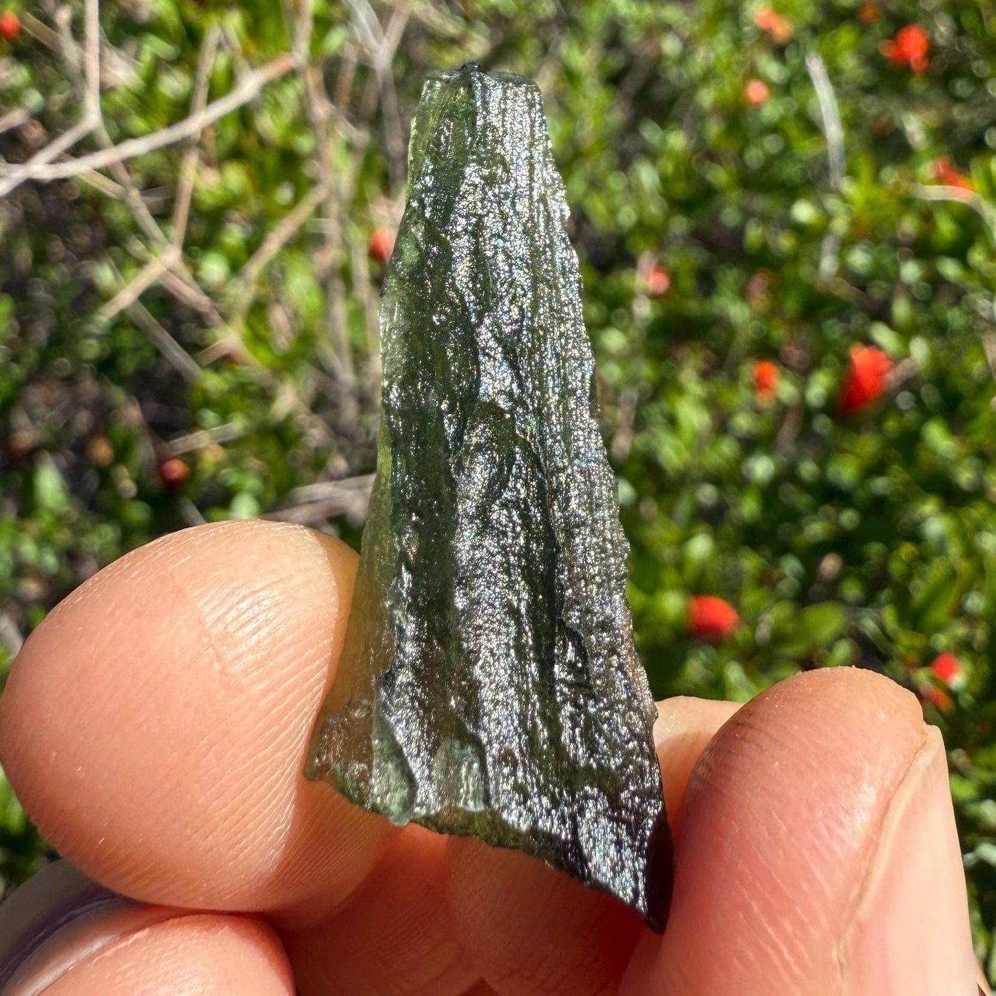 Moldavite Tektite Specimen, High Quality, Transformation, Manifestation, Reiki, Athentic, Moldavite Crystal, 3.63 grams|18.15 carats