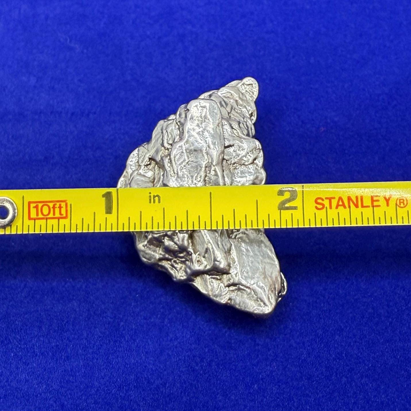 Meteorite Specimen Campo del Cielo 32.81 grams, Crescent Shape, Astronomy Gift, Space Gift, Iron Paperweight, COA, Iron Meteorite, Meteorite