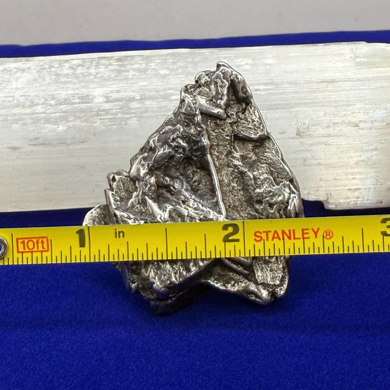Beautiful Aletai Meteorite Specimen, 47.55 grams, COA, Meteorite Collection, Astronomy Gift, Authentic Iron Meteorite, Space Gift, Space