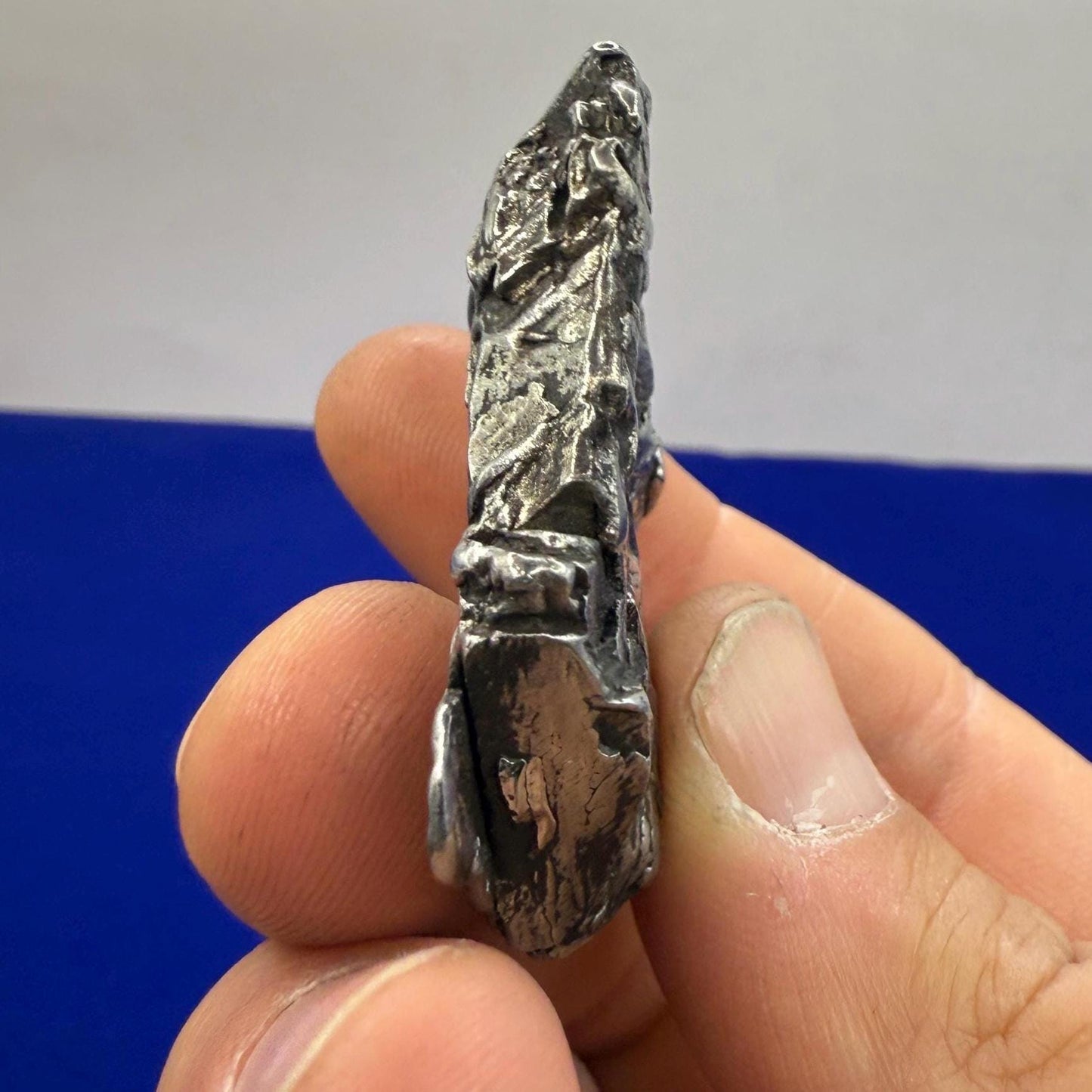 Beautiful Aletai Meteorite Specimen, 47.55 grams, COA, Meteorite Collection, Astronomy Gift, Authentic Iron Meteorite, Space Gift, Space