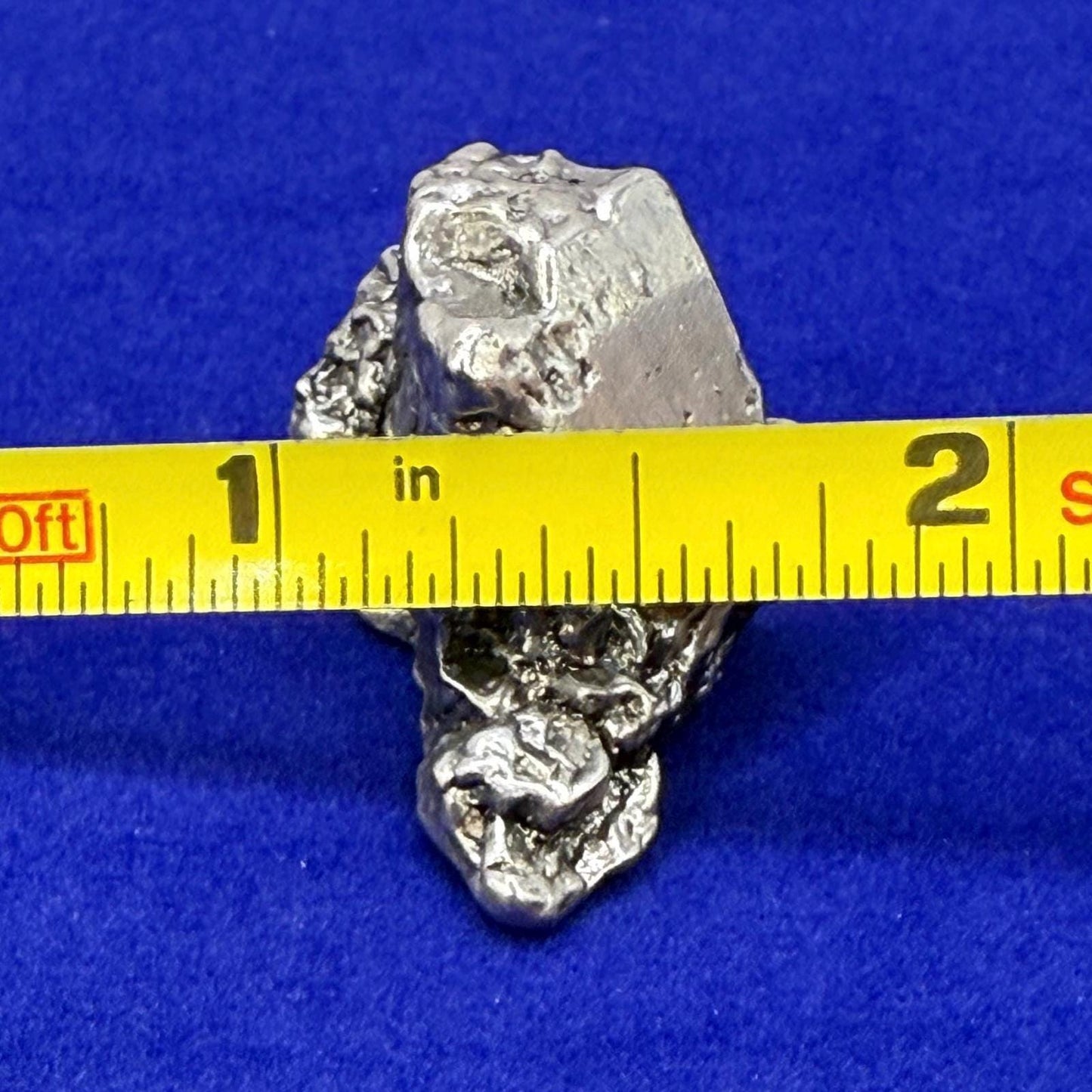 Beautiful Aletai Meteorite Specimen, 21.67 grams, COA, Meteorite Collection, Astronomy Gift, Authentic Iron Meteorite, Space Gift, Space