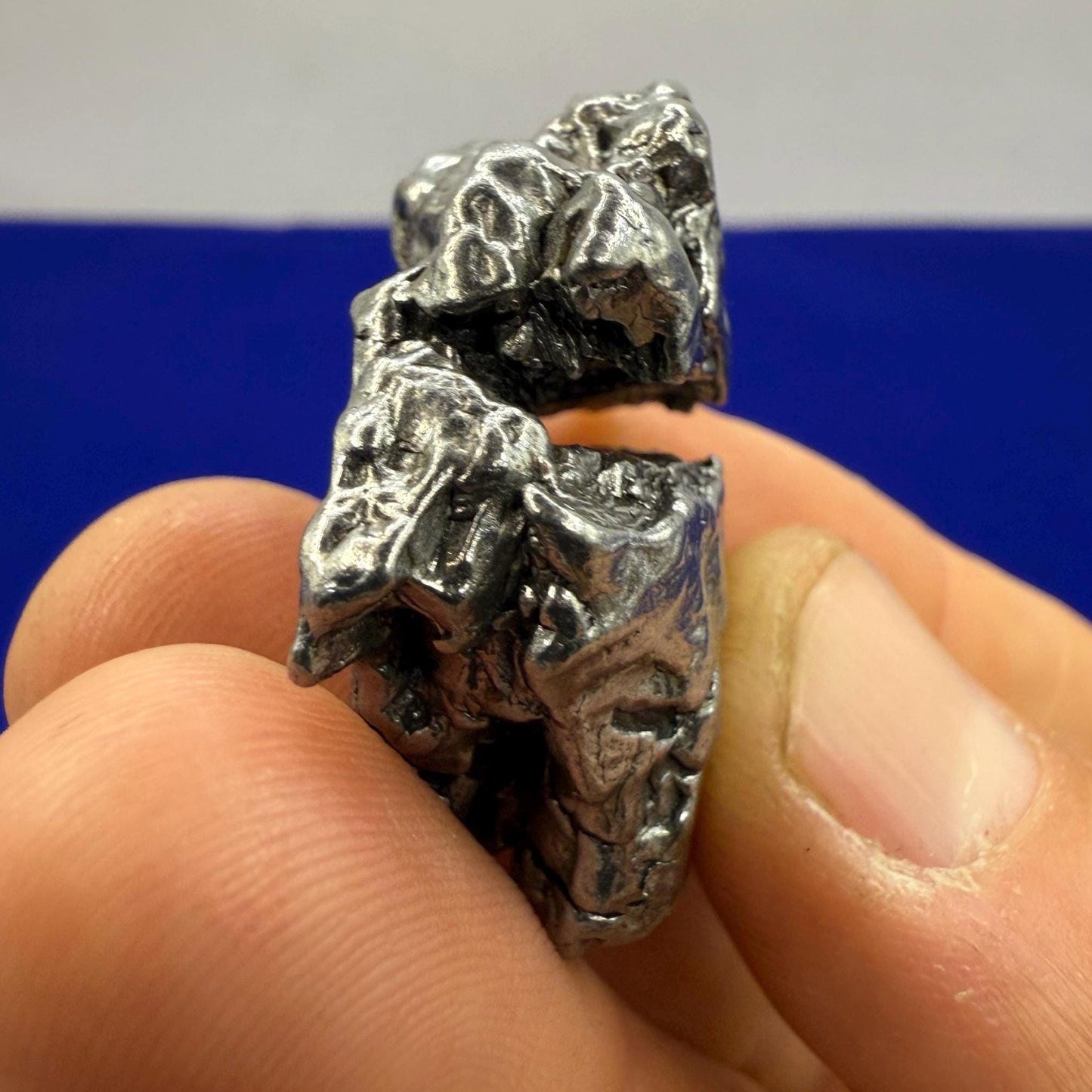 Beautiful Campo de Cielo Meteorite 37.25 grams, Authentic Meteorite, Iron Meteorite, Campo del Cielo, Space Gift, Space, COA, Astronomy Gift