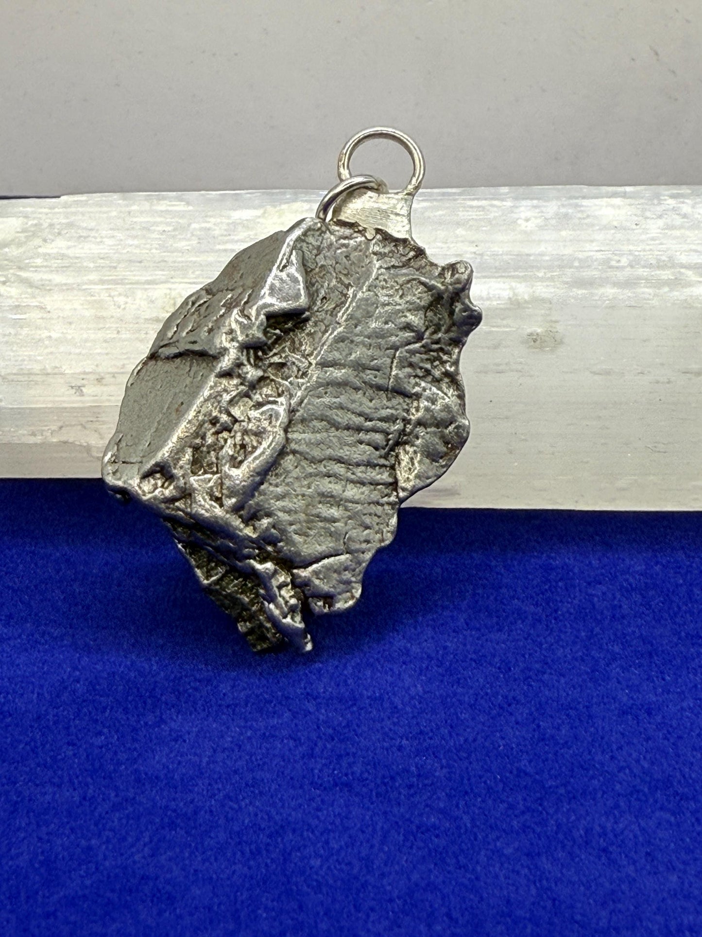 Beautiful Aletai Meteorite Pendant, 31.00 grams, Astronomy Gift, Authentic Meteorite, Meteorite Jewelry, Meteorite Pendant, COA, Space Gift