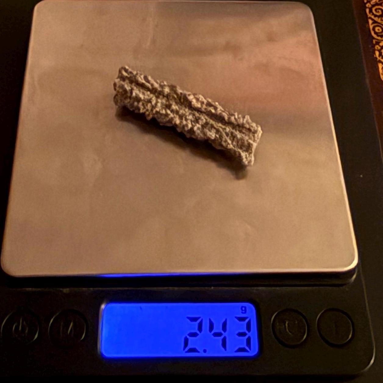 Fulgerite from Egypt, Fossilized Lighting, Sahara Desert, Rock Collection, Energy Work, Reiki, Manifestation, Science Gift, 2.51 grams
