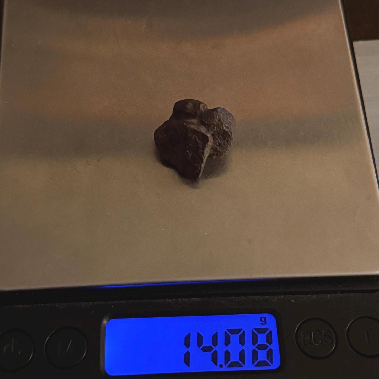 Canyon Diablo Meteorite Specimen, Arizona, 14.08 grams, Rare Meteorite, Iron Meteorite, Astronomy Gift, Space Gift, Energy Work, Meteorite