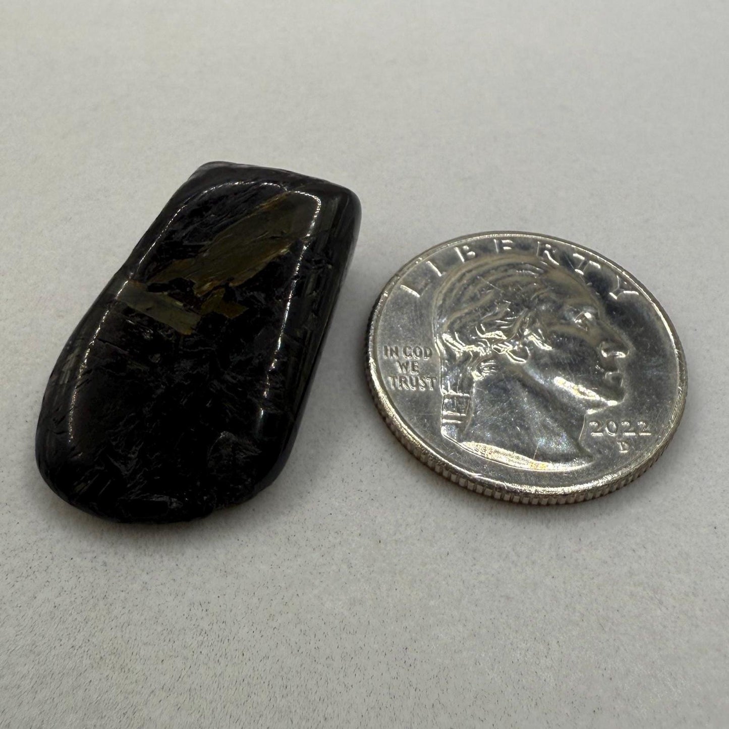 Nuummite Stone, Natural Nuummite, Greenland, Reiki, Rock Collection, Manifesting, Grounding, Energy Work, Reiki Creativity, 8.91 grams