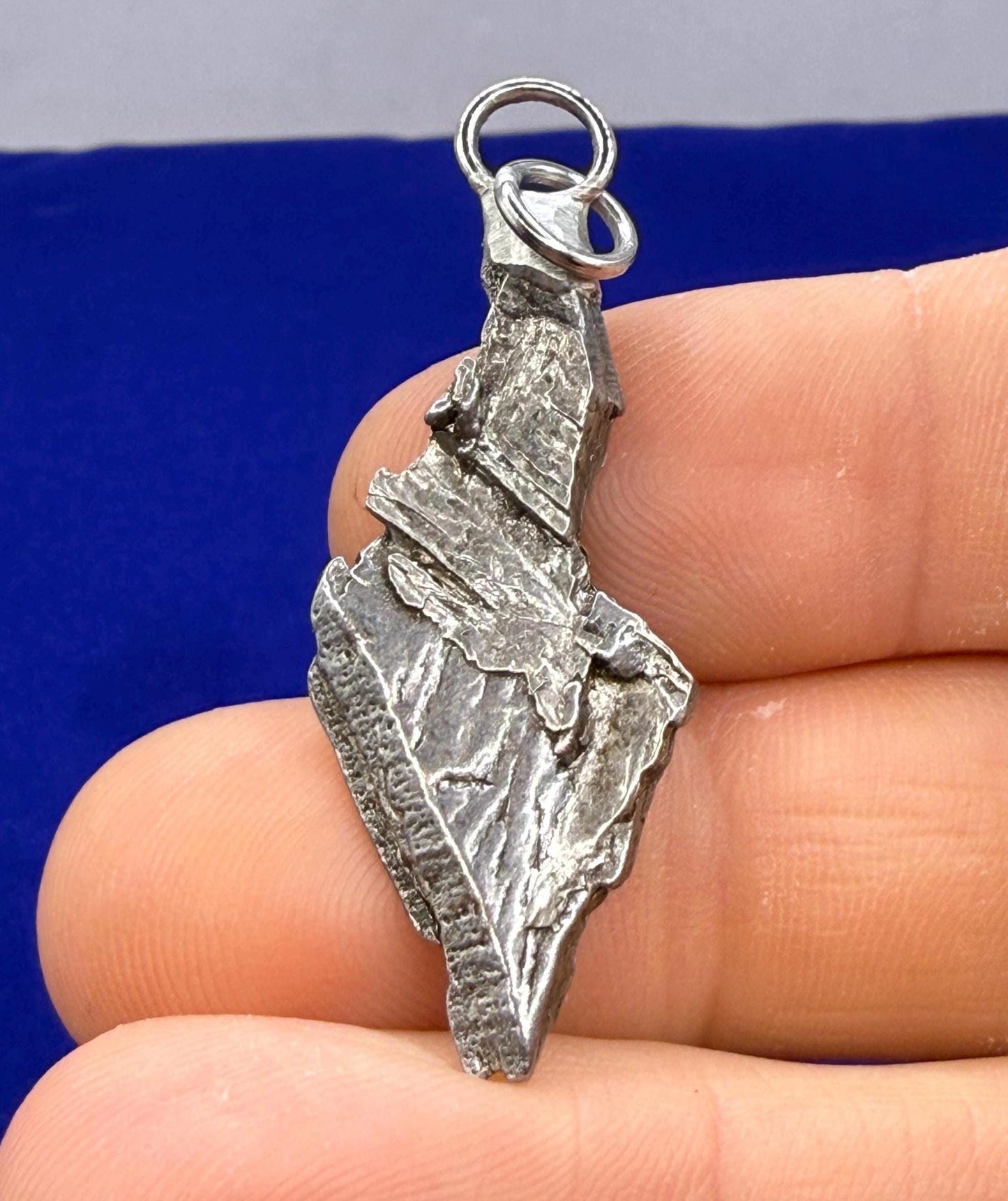 Beautiful Aletai Meteorite Pendant, 4.49 grams, Astronomy Gift, Authentic Meteorite, Meteorite Jewelry, Meteorite Pendant, COA, Space Gift