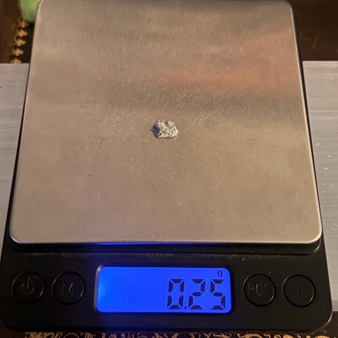 Gadamis 003 Moon/Lunar Meteorite Slice, Authentic Lunar Meteorite,Apollo Lunar, Moon Meteorite, Meteorite Collection, Moon Slice, 0.25 grams